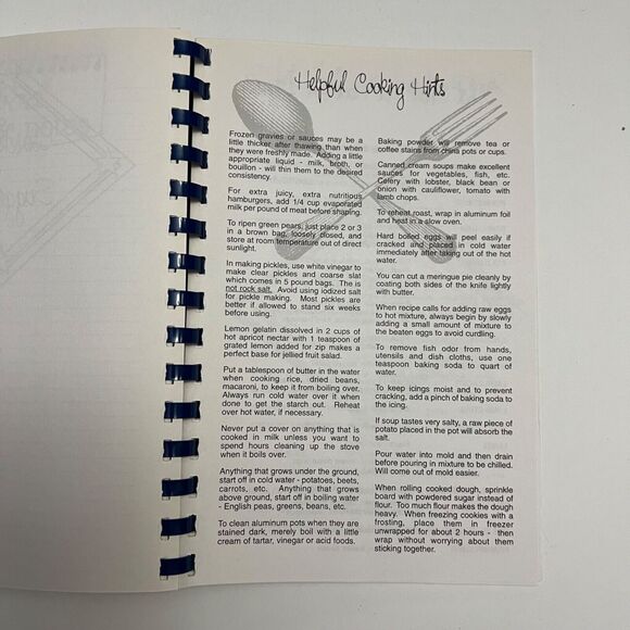 Vintage Cookbook From MI House to Yours Spiral Bound Paperback - Picture 6 of 9